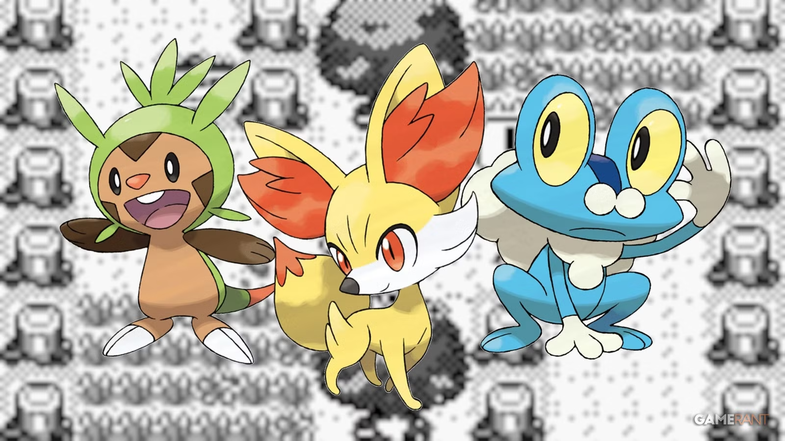 Pokemon X and Y Starters Get Classic Sugimori Art Makeover and Sprites That Will Make You Nostalgic for the 90s